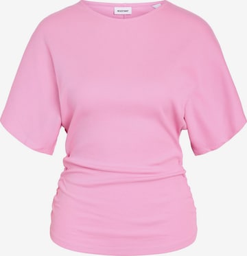 T-shirt 'NMAbbi' Noisy may en rose : devant