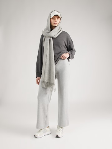GAP - Perna larga Calças em cinzento