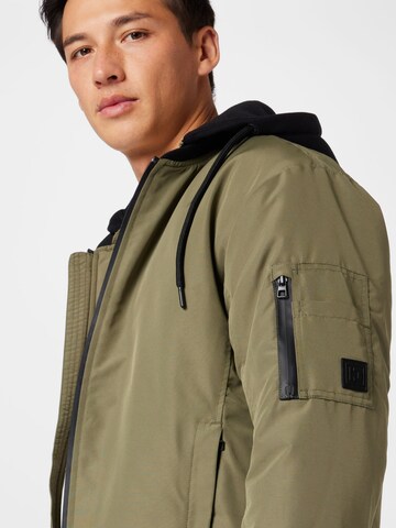 TOM TAILOR DENIM Between-season jacket in Green