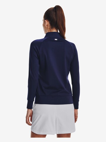 UNDER ARMOUR Athletic Zip-Up Hoodie in Blue