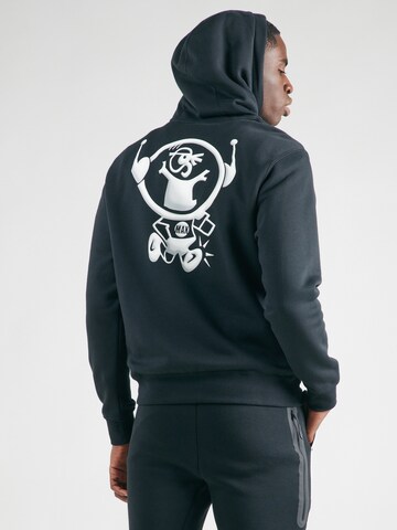 Nike Sportswear Sweatshirt 'CLUB' in Black: front