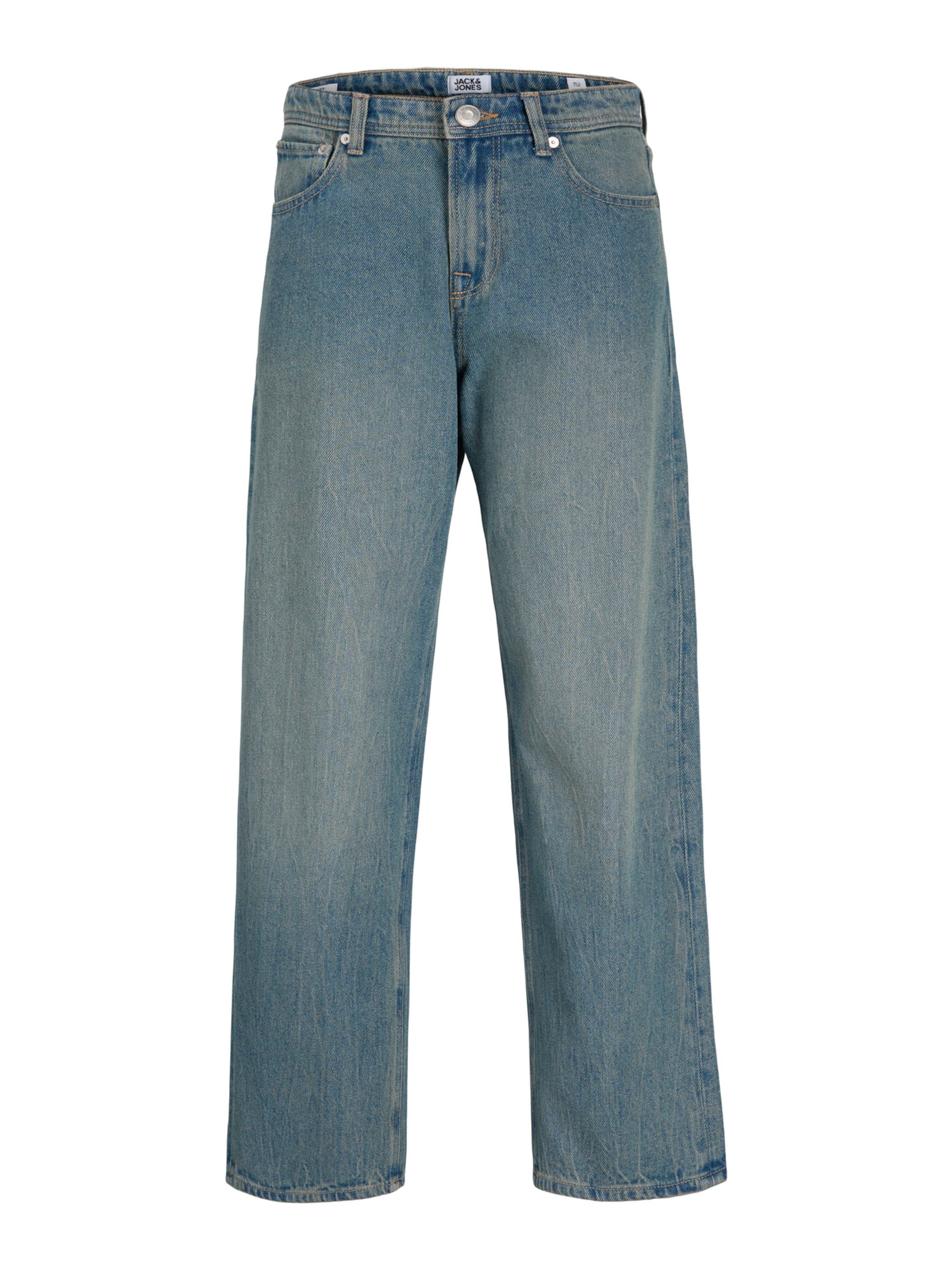 Baggy Jean 'JJIALEX JJORIGINAL' Jack & Jones Junior en bleu : devant