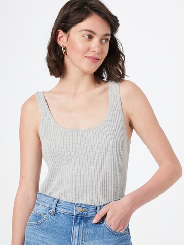 ESPRIT Knitted top in Grey: front