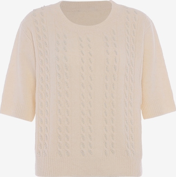 smėlio faina Megztinis: priekis