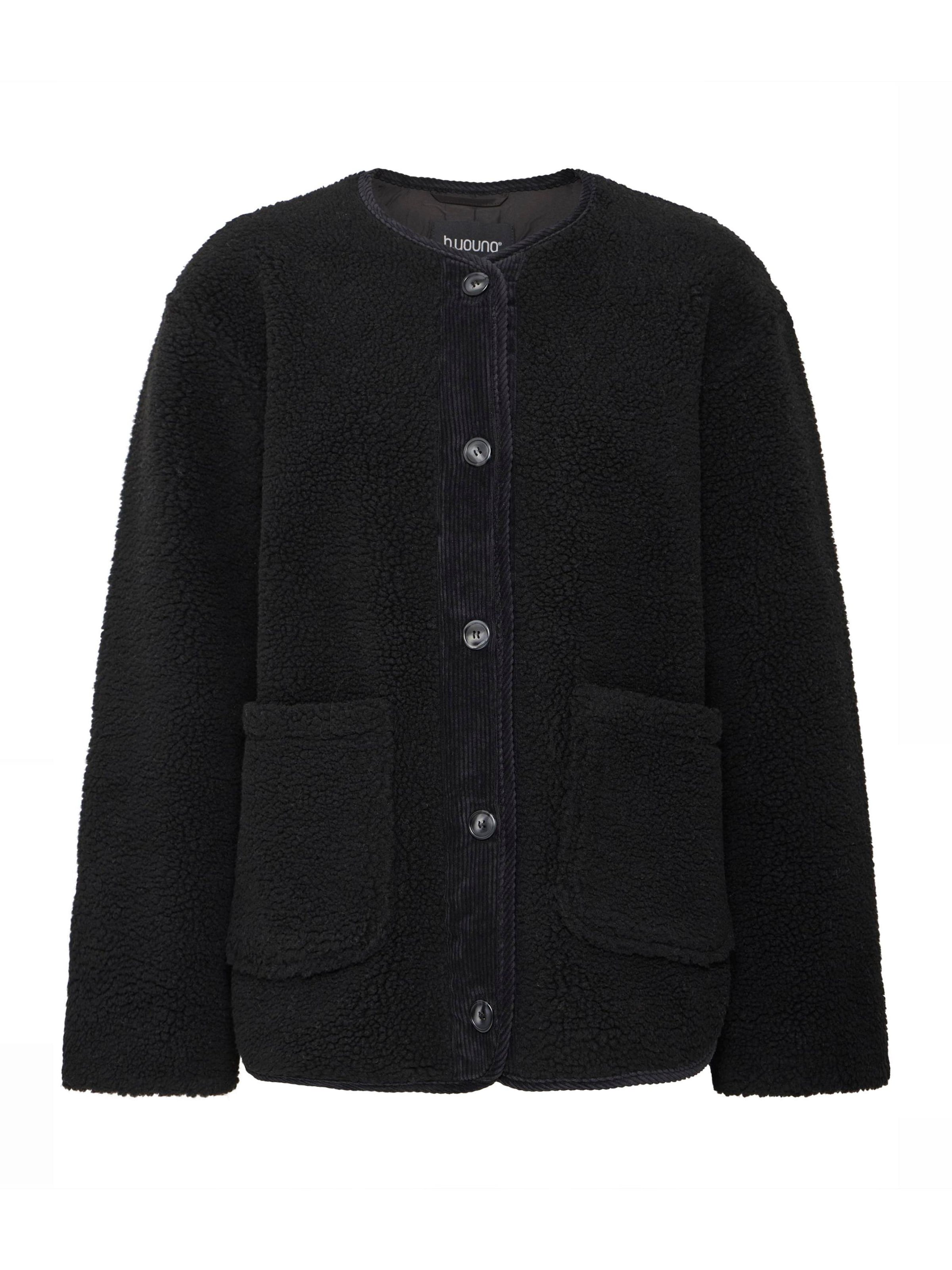 Veste mi-saison 'Cotty' b.young en noir : devant