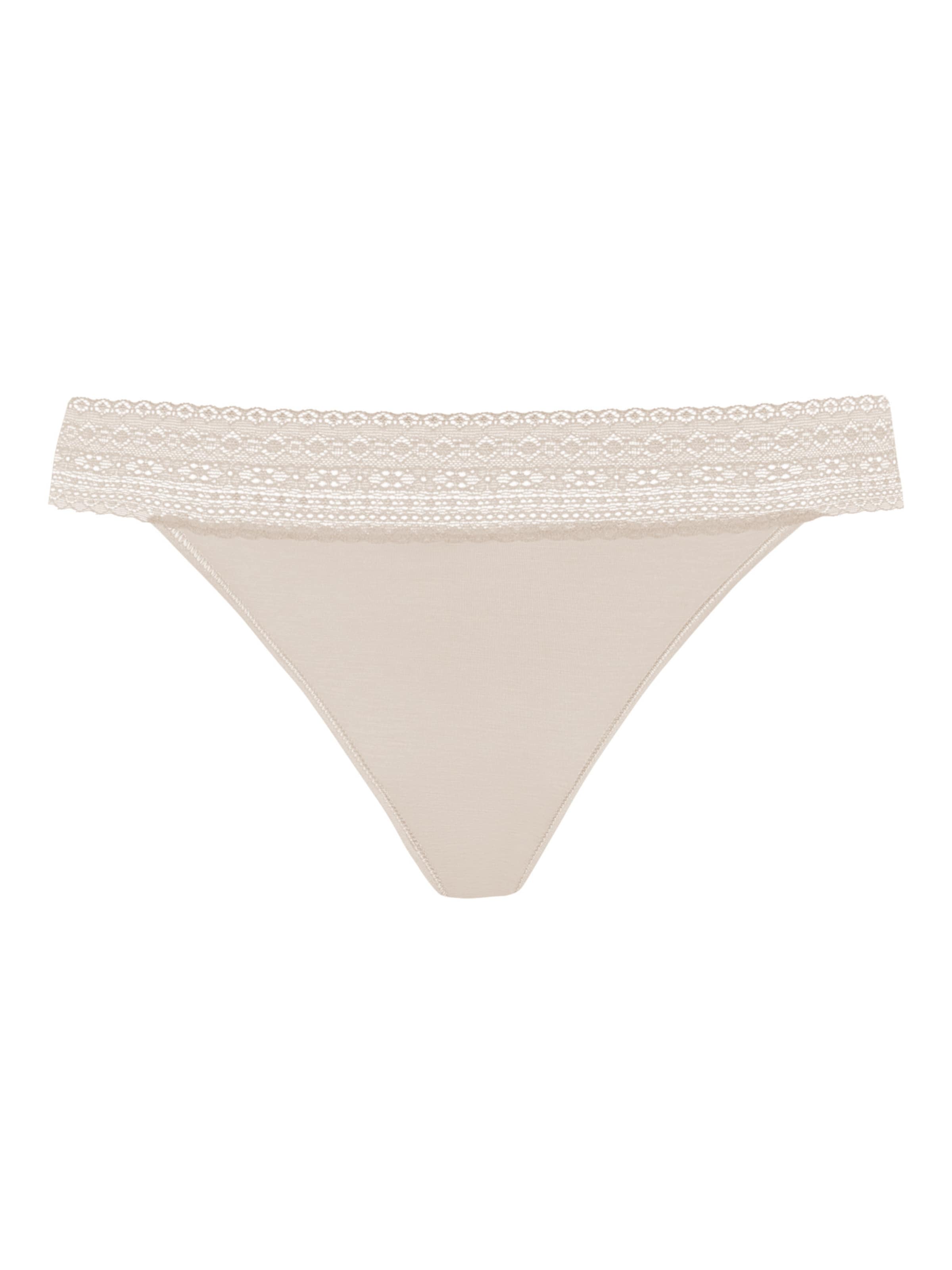 String Mey en beige : devant