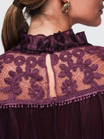 Ombre Blouse in Rood