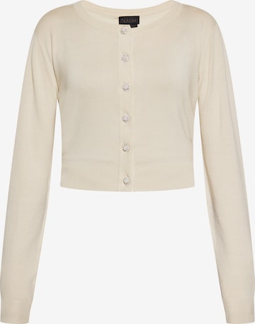 NAEMI Вязаная кофта в Бежевый: спереди