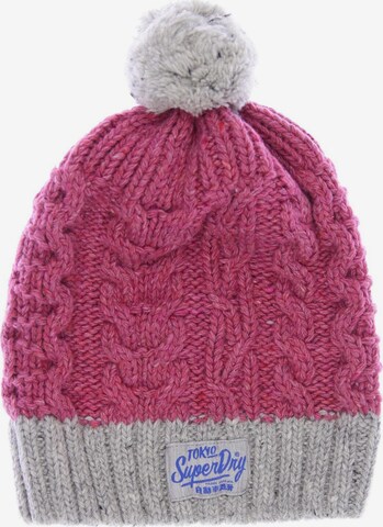 Superdry Hat & Cap in One size in Pink: front