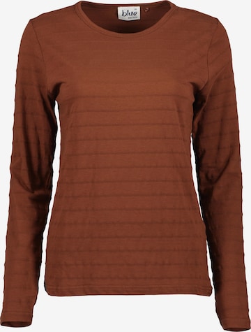 BLUE SEVEN Shirt in Braun: Vorderseite
