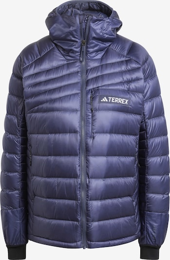 ADIDAS TERREX Outdoorjacke in ultramarinblau / weiß, Produktansicht