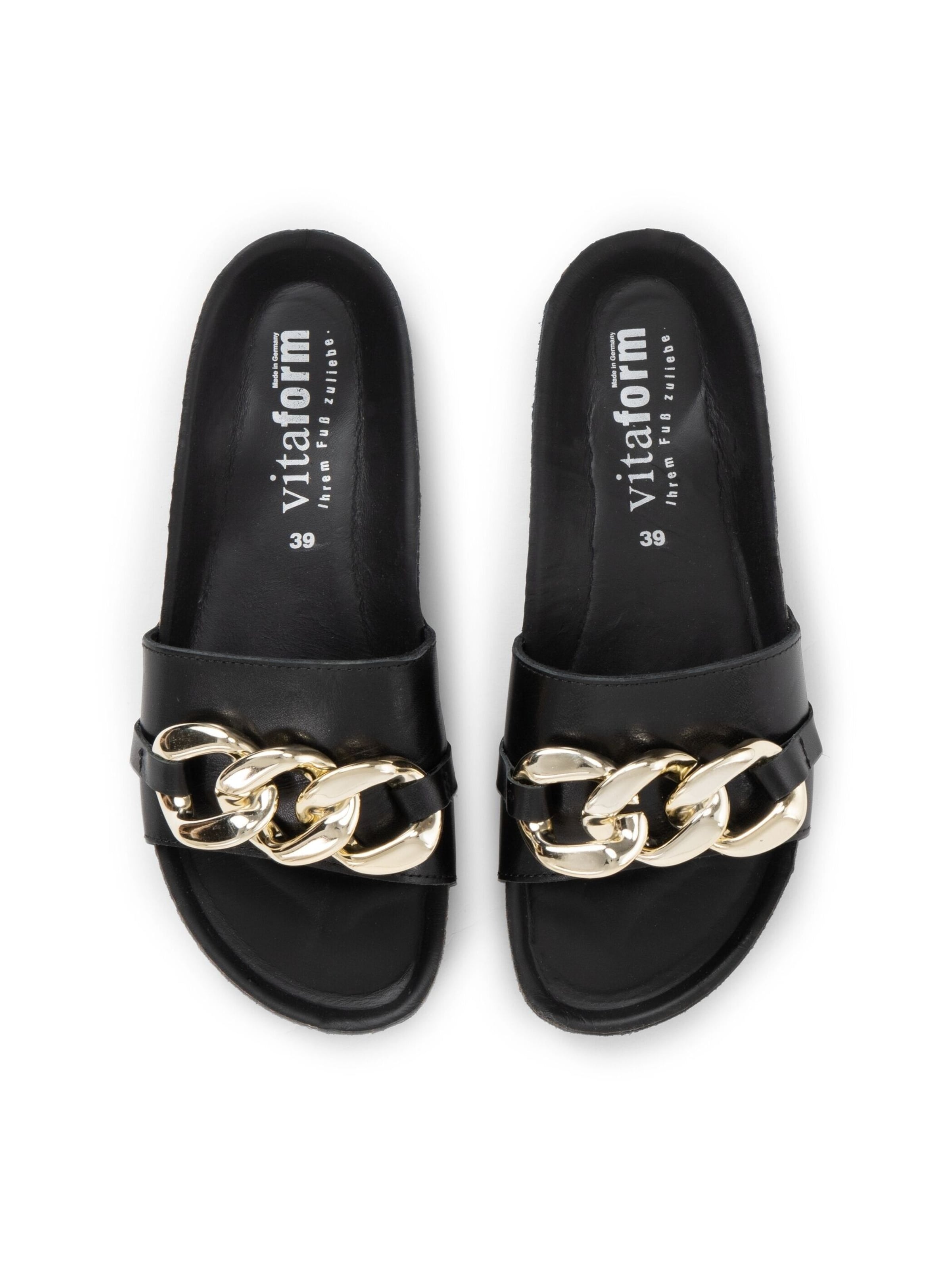 VITAFORM Muiltjes in Zwart