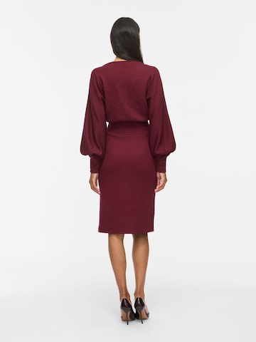 Abito in maglia 'VIRAFFI' di VILA in rosso