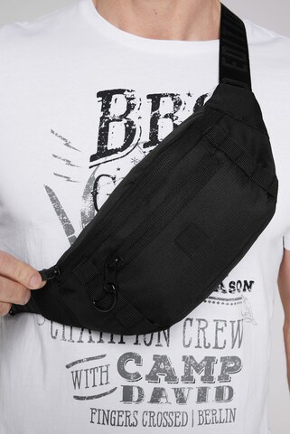 CAMP DAVID Fanny Pack in Black