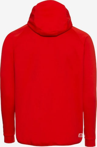 BIDI BADU Athletic Zip-Up Hoodie in Red