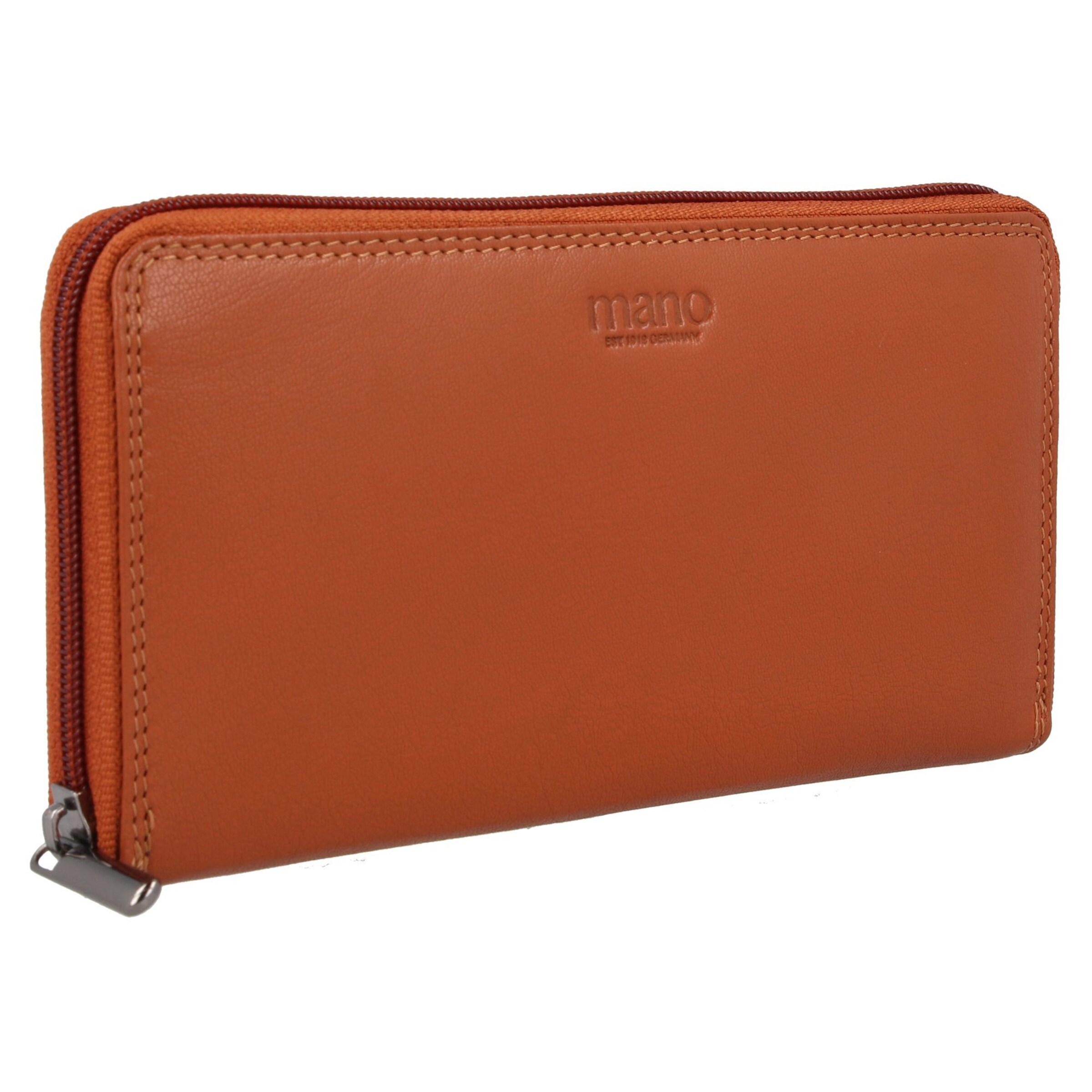 mano Wallet 'Donna Giulia' in Brown