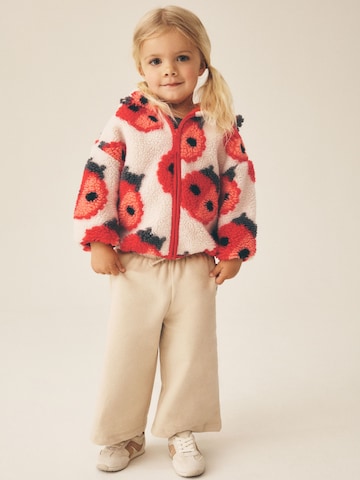 Next Fleece jas in Wit