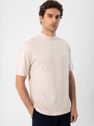 T-Shirt Antioch en beige : devant