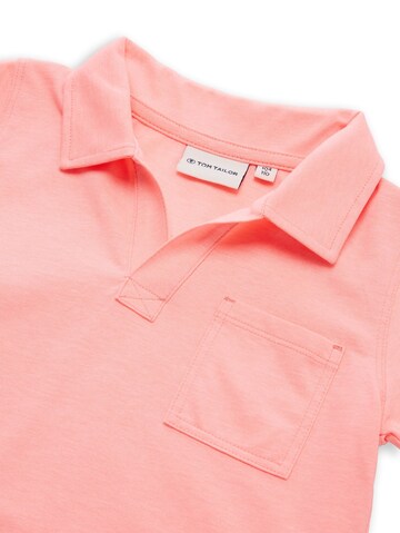TOM TAILOR Poloshirt in Pink