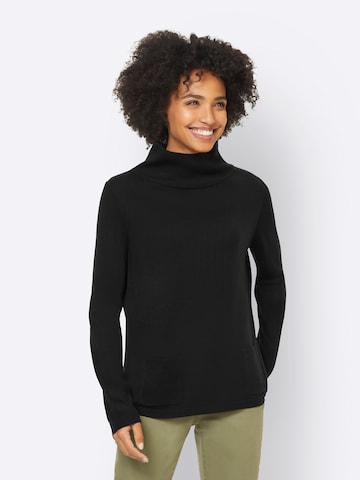 heine Pullover i sort: forside