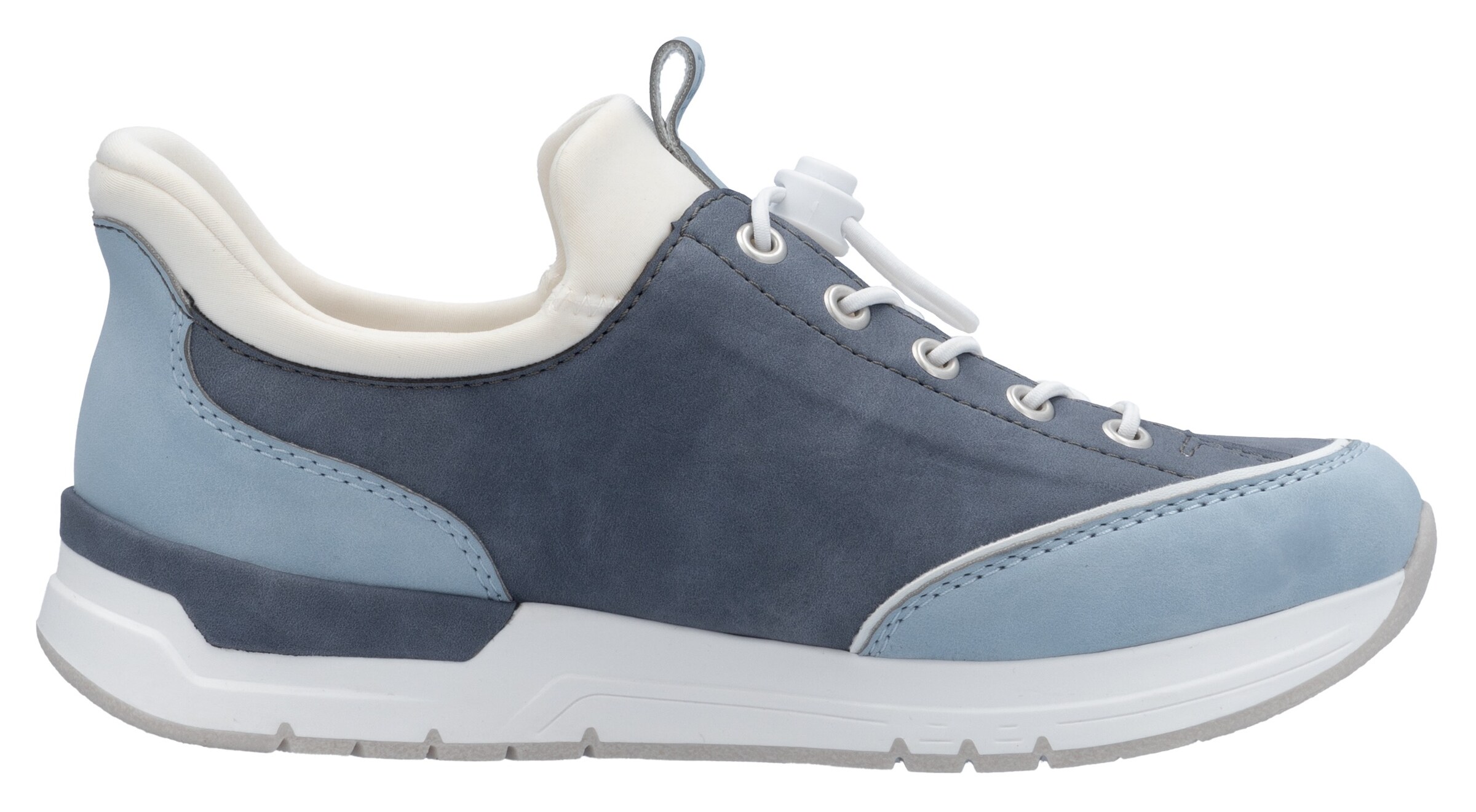 Baskets basses Rieker en bleu