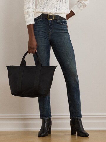 Lauren Ralph Lauren Shopper táska 'STEVIE' - fekete