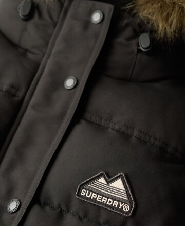 Superdry Weste 'Everest' in Schwarz