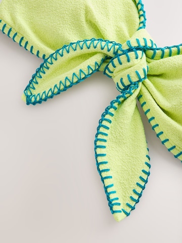 zaļš Next Bandeau Bikini augšdaļa