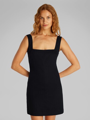 Calvin Klein Jeans Dress in Black: front