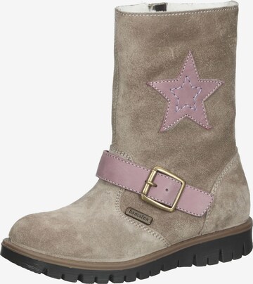 Bottes Bama en beige : devant