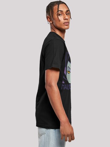 T-Shirt 'Disney Maleficent Cropped Head' F4NT4STIC en noir