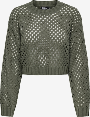 ONLY - Jersey en verde: frente