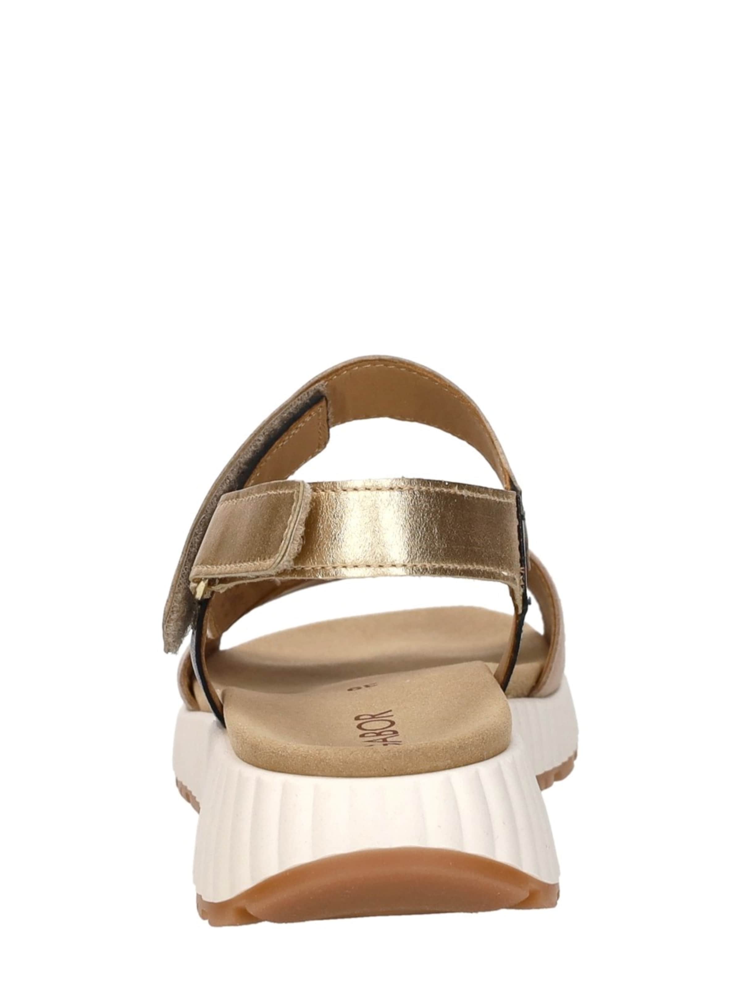 Sandales 'Sandalen Plat' GABOR en beige
