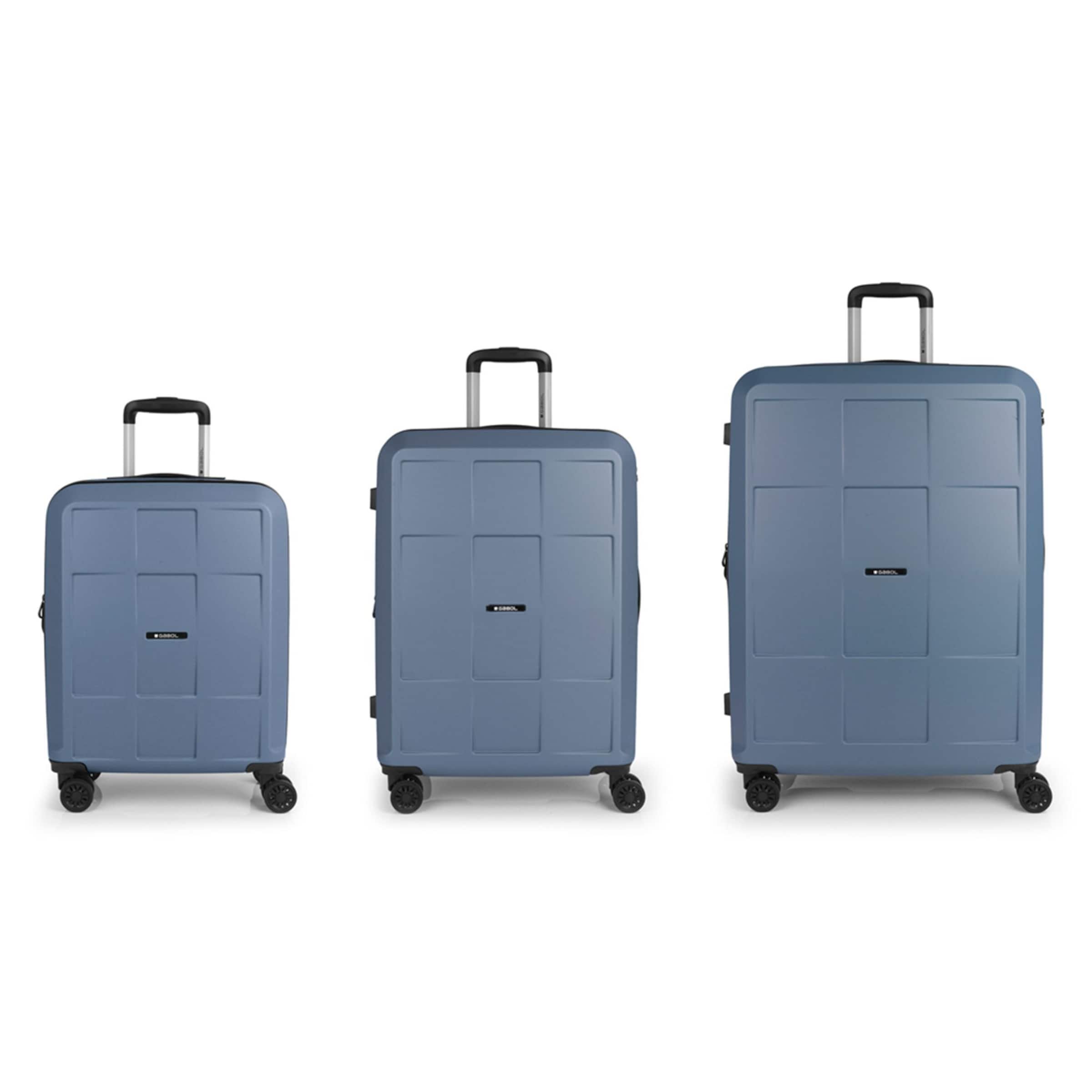 Ensemble de bagages 'Montreal' Gabol en bleu : devant