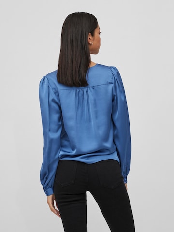 VILA Bluse in Blau