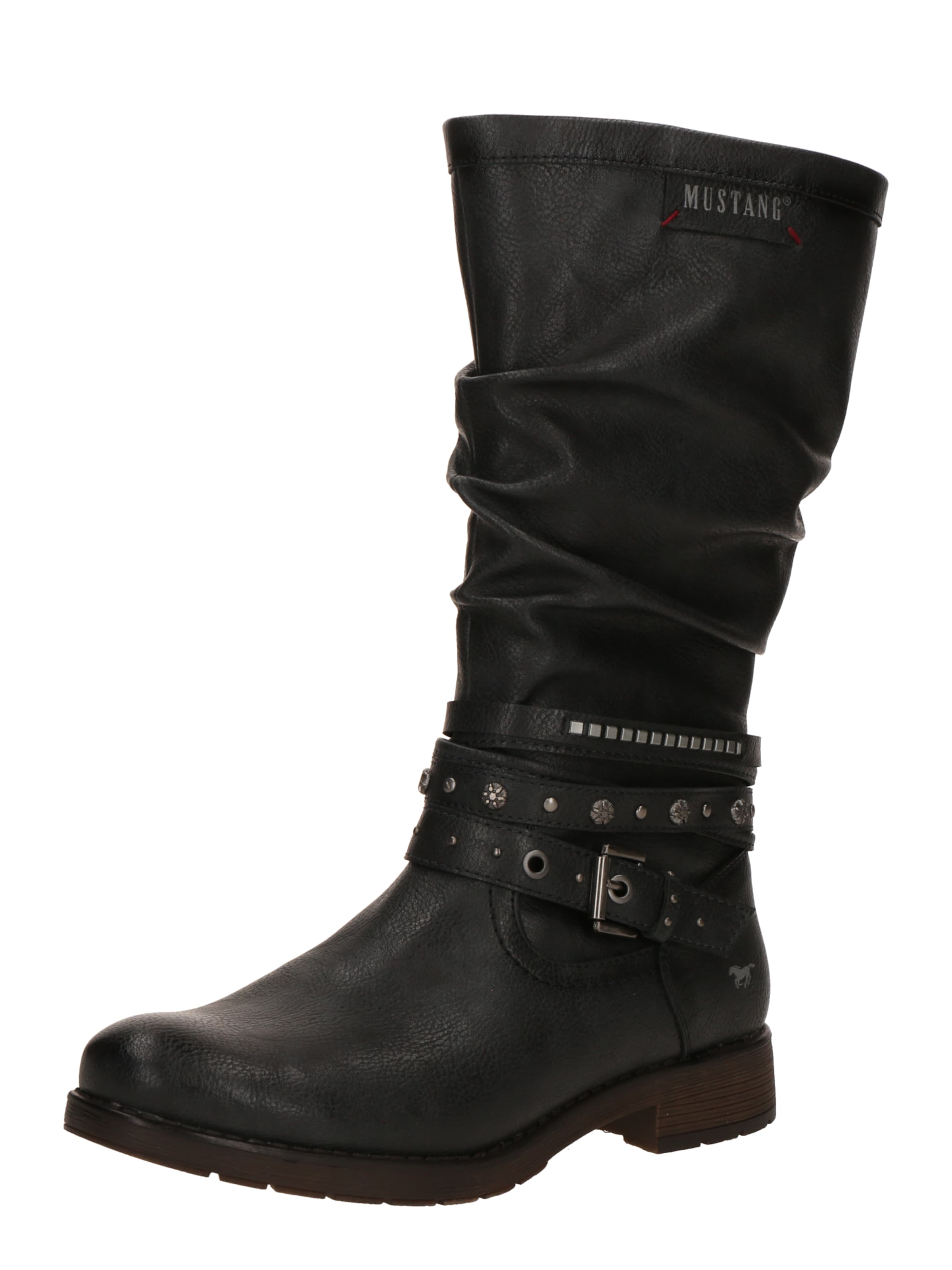 Bottes MUSTANG en bleu : devant