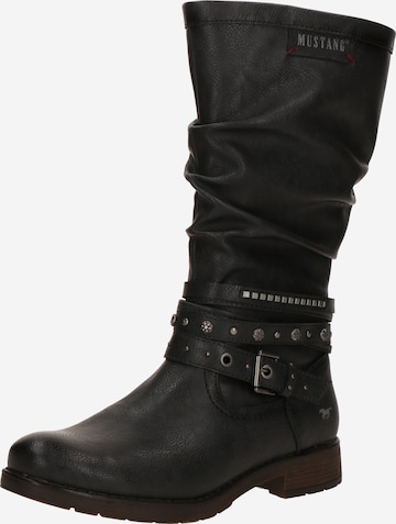 MUSTANG Stiefel in Blau: Vorderseite