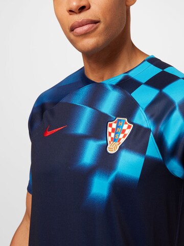 NIKE Fodboldtrøje 'Kroatien 2022' i blå