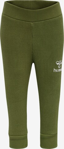 Hummel Leggings 'SAMI' in Green: front