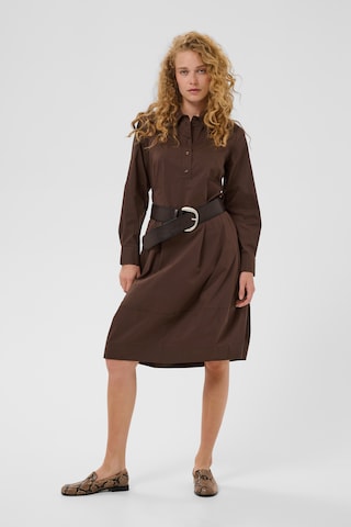 CULTURE - Vestido camisero 'CUDaiva Antoinett' en marrón