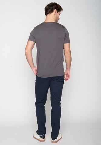 Maglietta 'Basic' di GREENBOMB in grigio