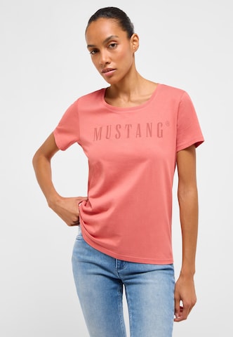 MUSTANG Shirt ' Alma ' in Pink: Vorderseite
