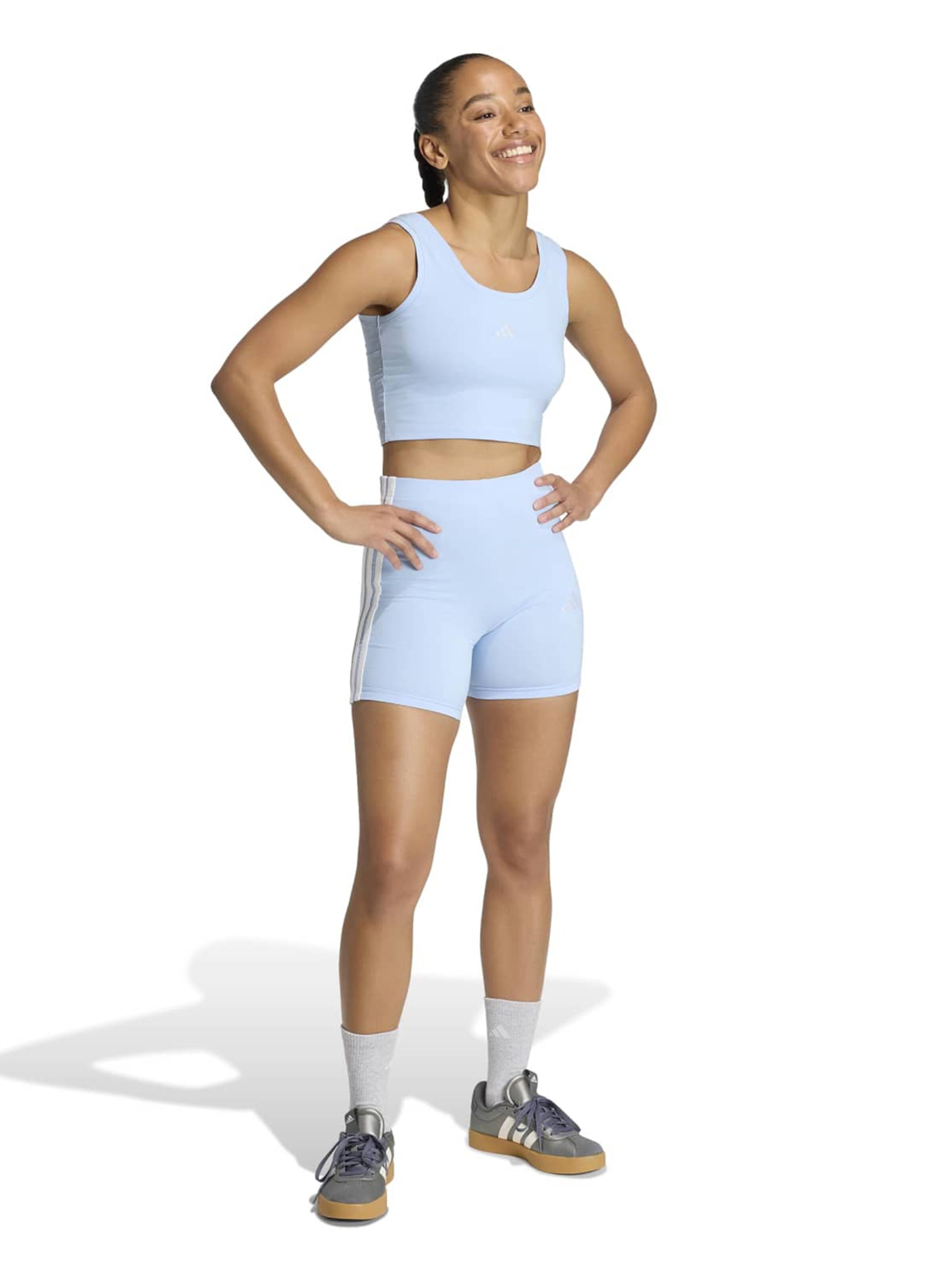 ADIDAS SPORTSWEAR - Top deportivo 'Essentials' en azul