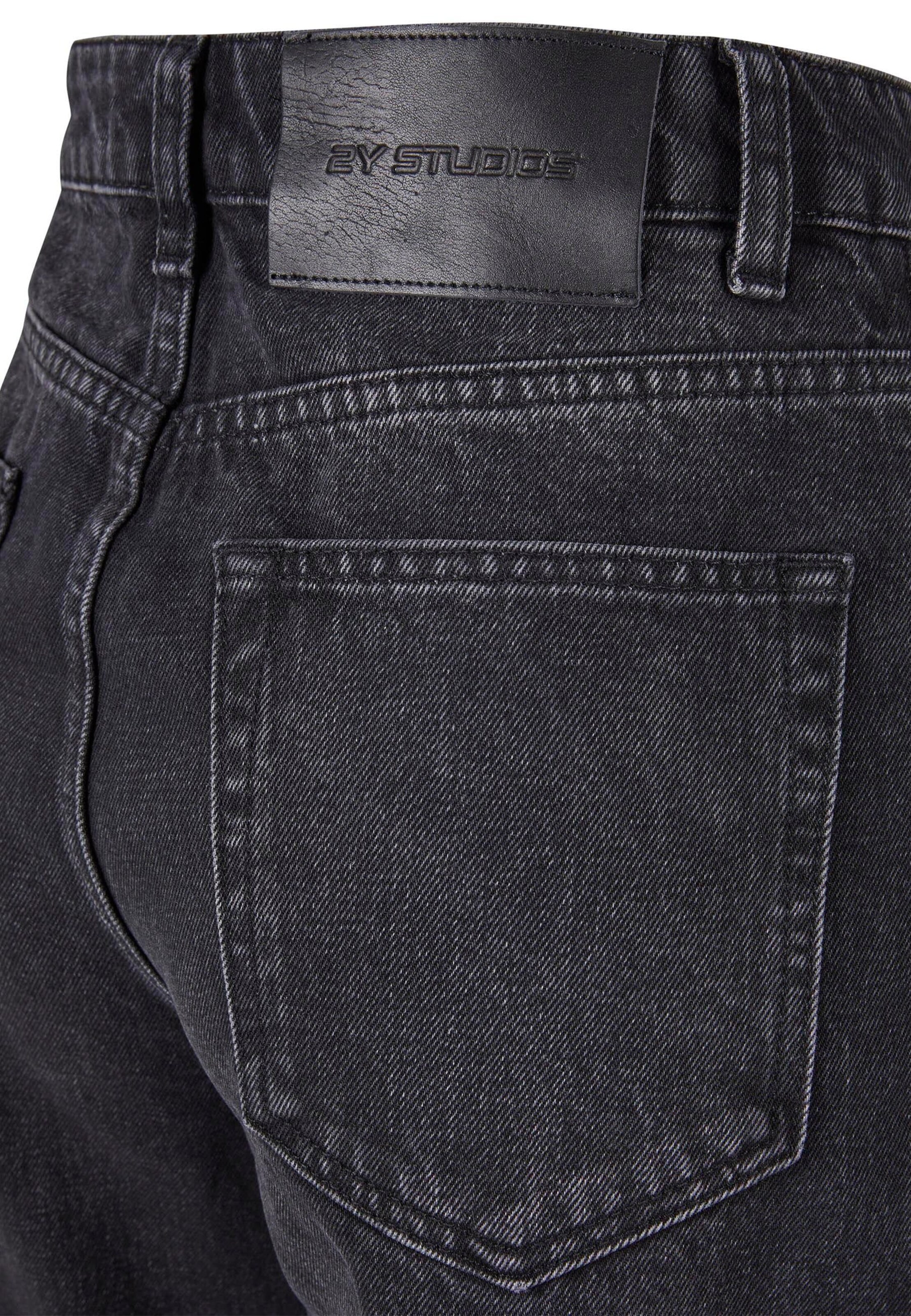 Wide leg Jeans 'Naya' di 2Y Studios in nero