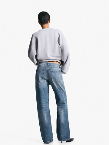 Baggy Jean Bershka en bleu