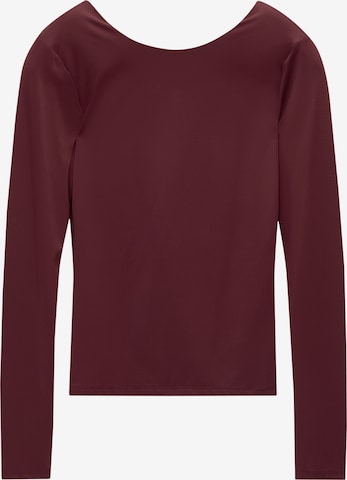Pull&Bear Shirt in Purple: front