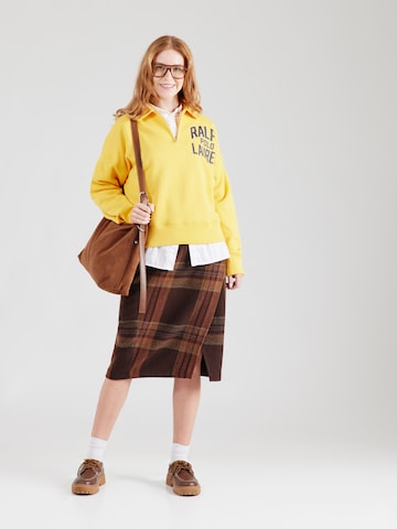 Polo Ralph Lauren Свитшот 'ARCTIC' в Желтый