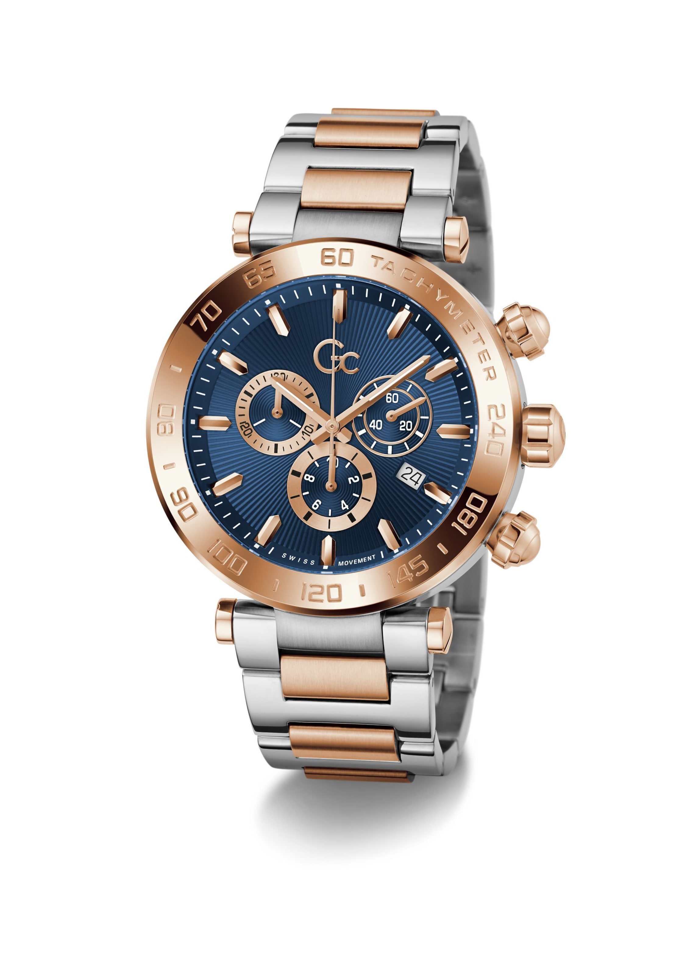 Gc Analoog horloge 'Select' in Zilver: voorkant