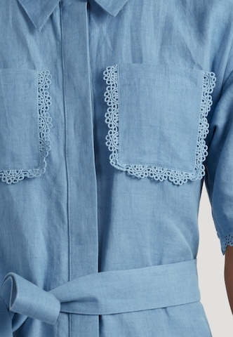 Chinti & Parker - Vestidos camiseiros em azul
