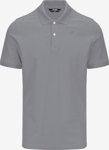 K-Way Koszulka 'K-WAY AMEDEE PIQUE SLIM T-Shirt e Polo' w kolorze szary: przód